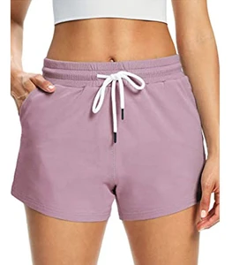 Comfortable Breathable Plus Size Custom Made Women's Summer Casual Running Shorts Elastic Waist High Quality Quick Dry Joggers