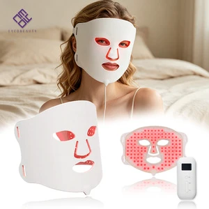 EYCO Red Light Therapy LED Facial Mask Photon Therapy Custom Silicone Face Mask Infrared Skin Care Portable Handheld