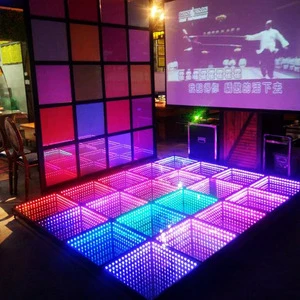 Lighting Disco Furniture Set Led Light Dance Floor Dance Floor Led 3D Infinity Led Mirror Dance Floor