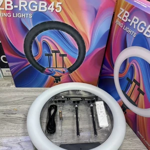 ZB-RGB45 Professional Shooting Backlighting Lamp - Circular Lamp - Photo Backlighting Lamp - LED Lighting - Live Backlighting