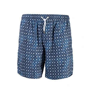Men's Custom Quick-Dry Waterproof Swimming Trunks Printed Paisley Plaid Leopard Striped Beach Surfing Shorts Zipper Pocket 1