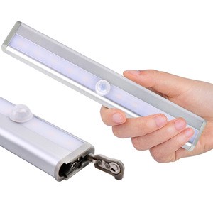 LED Cabinet Light Battery AAA PIR Motion Sensor LED Closet Lights Under Cabinet Lighting for Cabinet Closet