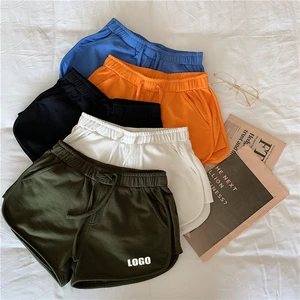 Custom Logo Summer Plus Size Women Sports Shorts Yoga Shorts Running Loose Casual Gym Short