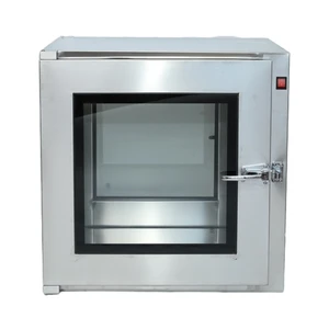 New Dynamic Stainless Steel 304 Clean Room Pass Box HEPA Filter CE Certified Modular Design 600x600x600mm for Industrial