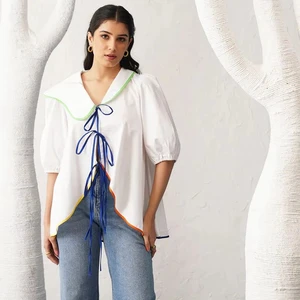 Women's Casual Loose Blouse Tops Viscose/Cotton Solid Sleeveless Thin Hand Woven Breathable Outwear All Seasons