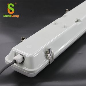 LED waterproof vapor tight light with motion sensor, emergency dali dimming Tri-Proof Light 2ft 4ft 5ft