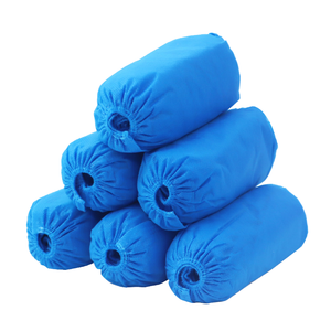 Mediunion High Quality Big Size Non-Slip Disposable PP Non Woven Pull-On Plain Toe Shoe Cover Customization Safety Product