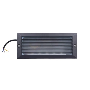 IP54 Aluminum Die Casting Outdoor Led Garden Brick Light Step Light Wall Mounted Stair Light