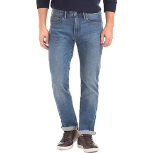 Men's Jeans Denim Pants Regular Fit Long Comfortable Solid Color Pockets Wholesale Custom Fashion Outdoor Straight