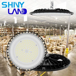Two Years Warranty 300W 100W 150W 200W LED High Bay Light IP65 Waterproof UFO DOB High Bay Lamp For Warehouse Factory Workshop