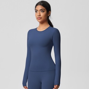 Customized Breathable Yoga Crop Top Sports Seamless Sweat-Wicking Quick Dry Backless Spandex Four-Way Stretch Running Gym Skinny