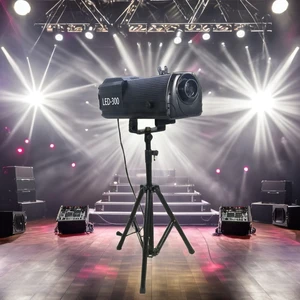 High Quality 300W Manual Follow LED Spot Light for DJ Disco Wedding Theater Concert Stage
