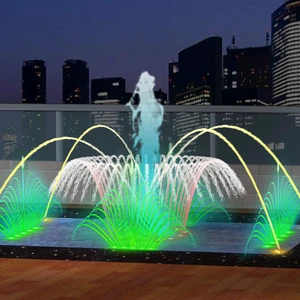 Modern Style Swimming Pool Musical Dancing Fountain