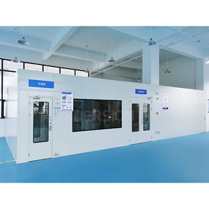 New Custom Modular Semiconductor Cleanrooms ESD Control ULPA Filtration Class 100-100000 ISO 5-8 Cleanliness Lab Use CE
