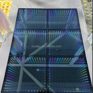 3D Magnetic LED Dance Floor with RGBW 20W IP55 Waterproof DMX512 Controlled for Outdoor Weddings & Amusement Parks
