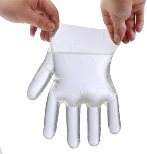 Household Disposable Gloves Food Grade PE Film Sanitary Gloves Kitchen Gloves