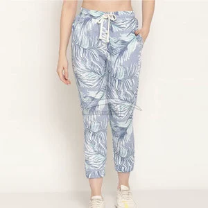 Factory Direct Sale Plus Size Women's Trouser Winter Mid Waist Flat Breathable Quick Dry Eco-Friendly 100% Cotton Casual Workout