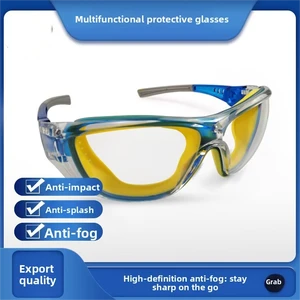 Anti-fog Anti-impact Colorful Fashion Safety Glasses Outdoor Sports Riding Anti-sand Multi-function Eye Mask No Frame