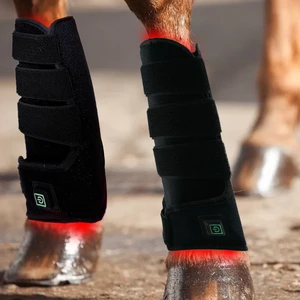 Built-in Battery 660nm 850nm Horse Leg Grow Red Light Therapy Equine Boots Infrared Light Therapy For Horse Full Leg Pain Relief