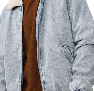 Denim Jacket Men Autumn Fashion Trendy Men's denim Jackets Casual Coat Outwear Stand Collar Cowboy 2025 men's denim jacket
