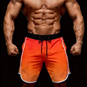 Beach Gym Shorts Mens Quick Dry Fitness Bodybuilding Swim Trunks Custom for Training and Summer Swim Wear