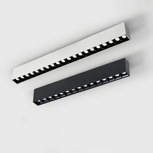 Energy Saving Anti Glare Strobe Free Easy Installation Indoor 10w 20w 30w 40w 50w LED Linear Grille Light