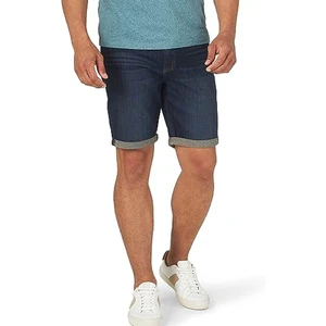 Premium Denim Shorts for Men with Distressed Vintage Style