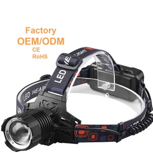 JF Waterproof Rechargeable Headlamp Led USB Headlamp, for Hunting Camping Fishing Headlamp