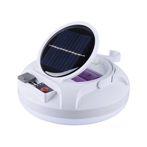 Camping Light Portable hanging lights battery charge emergency lights waterproof solar LED camping lights fishing tent lights