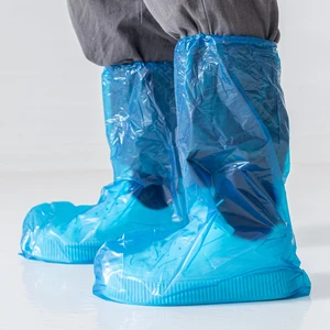 Disposable Waterproof PE Material Safety Product-Plastic Shoe and Boot Cover for Over Shoes