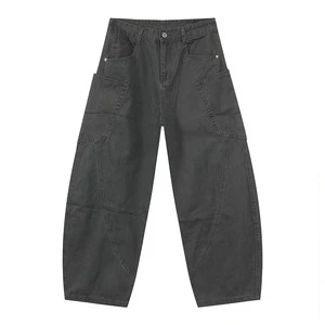In Stock Trousers Men's Jeans Boot Cut Pantalones De Hombres Jeans Pour Hommes Désigner Men Patchwork Jeans