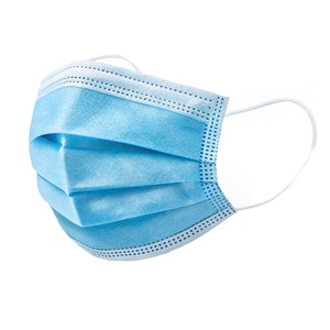 Custom Logo CE Disposable 3-Layer Anti-Dust & Anti-Odour Surgical Face Mask with Adjustable Nose Clip Medical Protective