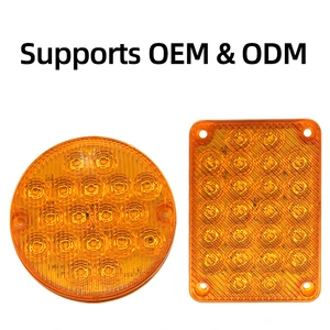 Waterproof Dustproof LED Strobe Warning Light Multi Color Multiple Lighting Modes Wall Mount Flowing Flash Safety Warning Lamp