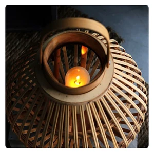 BREATHTAKING! NATURAL BAMBOO LANTERNS - HANDMADE LIGHTING for YOUR HOME