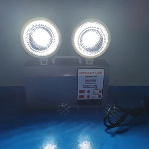 Factory Directly Sale Twin Spot Led Emergency Light Led Emergency Lights with Battery Backup