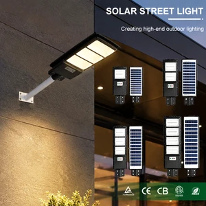Wholesale Product Bright 30W 60W 90W 120W 3000-6500K Modern Novel Design Landscape Led Split Solar Street Light