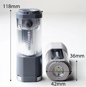 2024 New OEM ODM 450 Lumens Waterproof USB-C Recharge Portable Camping Lantern with Magnetic Base for Hiking & Fishing