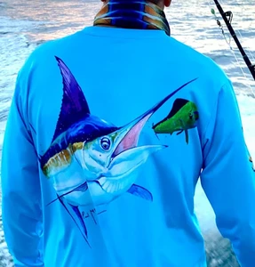 High Quality 100% Polyester Waterproof Fishing Jersey T-shirts Breathable Quick Dry Anti-UV Long Sleeve Shirts SPF50 Unisex