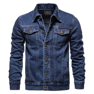 Mens Fashion Jacket Factory Mens Denim Layering Piece Minimalist Denim Jacket Wholesale