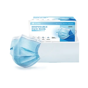 Convenient Three-Player Disposable Respirators & Masks Blue-Practical Services Offered