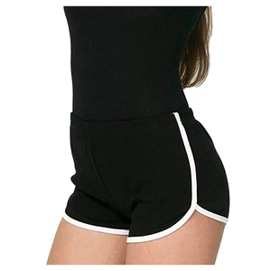 Gym Women's Workout Shorts OEM Factory Casual Polyester Regular Fit Mid Waist Quick Dry Breathable Eco-Friendly Wholesale