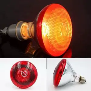 High Quality Waterproof Quartz Glass Thickened Linen Pig Breeding Lamp 150w 200w 250w 275w Infrared Poultry Heating Lamp