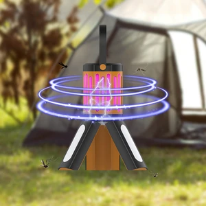For Dayoung Portable Anti-Mosquito Lantern Rechargeable Bug Zapper Night Light For Outdoor Camping ABS Material Battery Powered