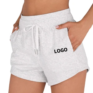 Custom Logo Women's High Waist Casual Shorts Outdoor Sports Travel Golf Fitness Yoga Lightweight Breathable Pockets Summer