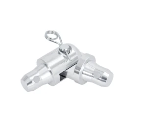 Factory Stage Truss Coupler Pipe Sleeve Spigot Pin Clip Lighting Truss Hinge Stand Aluminium Flexible Joint Accessory