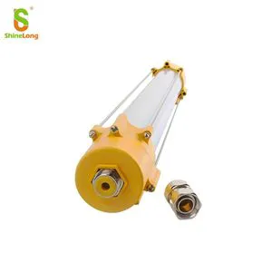 IP66 36W LED Energy Saving Dimmable Linear Bracket Light Mine Gas Station Explosion Proof Fixture 3000K-6000K Color Temp 5-Year