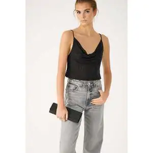 Casual Women's Blouse Crew Neck Cap Sleeve 95% Polyester Knitted Summer Fashion Regular Fit Front Logo Office