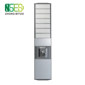 IP66 All in One Landscape Roads Lamp Indoor 2000 Watt High Lumen Security Camera Integrated Solar Powered Street Light