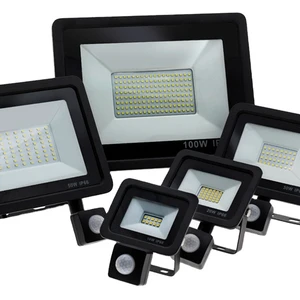30w 50w LED Security Lights Motion Sensor FloodLight Outdoor Waterproof Flood Light 2800lm Eave/Wall Mounted Floodlight Driveway