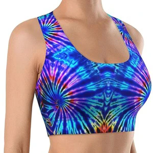 High Quality Breathable Women's Yoga Sports Bra with Front Logo Backless Design High Support for Fitness Gym Running